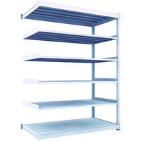 TRUSCO TUG型中量ボルトレス棚 300kg 連結型 1800×926×H2400 6段 TUG300-86Z-6B 1台(1個)（直送品）