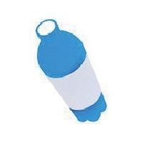 ミヅシマ工業 ミヅシマ ダストハウスLE用アイコン #J ペットボトル 2101054 1枚 478-9211（直送品）