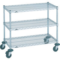 エレクター（ERECTA） エレクター ミニカート 758×613×高さ815 3段 NMCE-S 1台 456-4669（直送品）