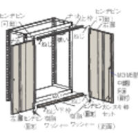 M2型・M3型・M5型 両開き扉 M3-M5型用