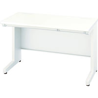 NAIKI 平デスク XEHH型/天板:ホワイト 本体:クリアーホワイト/W1600×D700×H720 XEHH167F-WH（直送品）