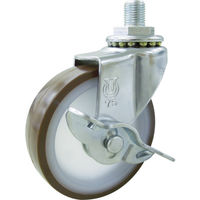 トラスコ中山 TRUSCO V型ステンレスワゴン用キャスター ET-75URS(M12X14) 1個 457-2050（直送品）