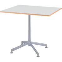 アイリスチトセ IRIS リフレッシュテーブル フーク 十字脚 600×750 ホワイト CFKTX6075G-W 1台 790-2301（直送品）