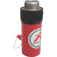 理研機器 RIKEN 単動式油圧シリンダー インチねじ ストローク250mm VCカプラ付 S2-250VC 1台 819-9904（直送品）