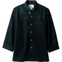 住商モンブラン コックジャケット 兼用 長袖 黒/グレー M 6-987 1枚（直送品）