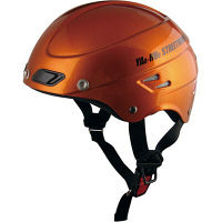 TNK工業 STR Z ヘルメット オレンジ FREE（58-59cm） 510830（直送品）
