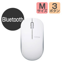 ワイヤレスマウス 無線 Bluetooth 3ボタン IRマウス 高耐久 RoHS指令準拠 ホワイト M-K7BRWH/RS エレコム 1個