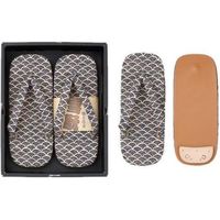 イトー 職人道楽 雪駄 特大青海波 紺507 017909（直送品）