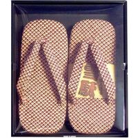 イトー 職人道楽 雪駄 特大鹿の子 赤509 017911（直送品）