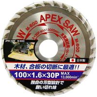 ビッグマン APEXSAW 木質建材用100mm30p M-600 063073（直送品）