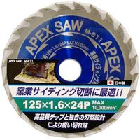 ビッグマン APEXSAW 窯業用125mm 24p M-611 063079（直送品）