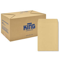 キングコーポレーション クラフト 森林認証封筒スミ貼