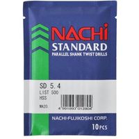 不二越 ナチ（NACHI） 鉄工用ドリル 10本入 SD 5.4ミリ 069193（直送品）