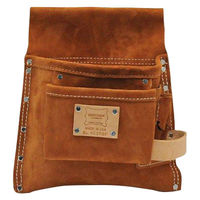 HERITAGE LEATHER 5-PKT PROFESSIONAL SUEDE LEATHER POUCH W22×H29cm 423RSP（直送品）