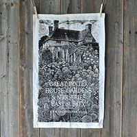 Great Dixter Long Border Tea Towel GD-002（直送品）