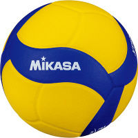 ミカサ】 一般・大学・高校用 バレーボール5号 トレーニング用ボール（重量 500g） 黄色/青色 VT500W（直送品）