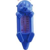アイシー 風呂用ラッコ温度計 ブルー サーモ600（直送品）
