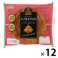 【ワゴンセール】デニッシュ メープルキャラメル 1セット（12個入） コモ ロングライフパン