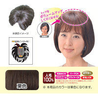 ソシエ・城ノ内 おしゃれヘアピース HPN-150A L #3A 栗色