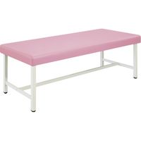【軒先渡し】高田ベッド 診察台 ビニルレザーピンク 02-5023-1107 1台（直送品）