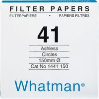 ワットマン定量濾紙 No.40 23-5937-05 1セット（500枚：100枚入×5箱） 松吉医科器械（直送品）