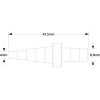 イマムラ 透明TPXネラトンツナギP-908 23-6127-01 1セット（100個：50個入×2箱）（直送品）