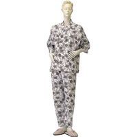 神戸生絲 パジャマ型ねまき（婦人） 20-6181