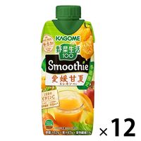 カゴメ 野菜生活100 Smoothie（スムージー）愛媛甘夏＆レモンMix 330ml 1箱（12本入）【野菜ジュース】