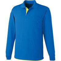 小倉屋 吸汗速乾レイヤード長袖ポロ 6019-08-L 6019 1枚