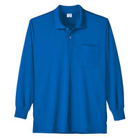 小倉屋 接触冷感長袖ポロシャツ 7362-08-4L 7362 1枚