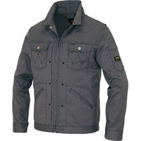 アイトス HERO’S UNIFORM Wrangler ジップアップジャケット グレー 5L 64101-004-5L（直送品）