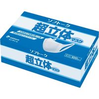 ユニ・チャーム unicharm 立体マスク ソフトーク超立体マスク ふつうサイズ 51039 1箱（100枚入）　介援隊カタログ M0617（直送品）