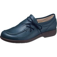 アサヒシューズ 快歩主義 L143 ネイビー 23.0cm KS23622-　介援隊カタログ W2286（直送品）