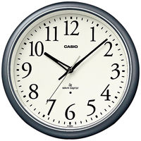 CASIO（カシオ）掛け時計 [電波 ステップ 秒針停止機能] 直径330mm IQ-1050NJ-8JF 1個（取寄品）