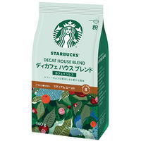 【レギュラーコーヒー粉】スターバックス コーヒー ディカフェ ハウス ブレンド 1袋（140g） ネスレ日本