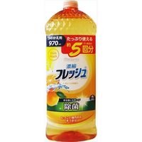 第一石鹸 キッチンクラブ 濃縮フレッシュ 除菌 オレンジの香り 詰替え 970ml 4902050132105 1セット（12個）（直送品）