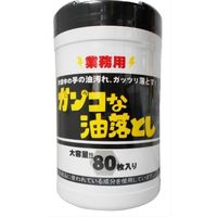 コーヨー化成 業務用 ガンコな油落とし ウェットシート ボトル 80枚 4972453415471 1セット(8個)