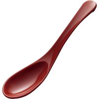 台和 メラミン 多用レンゲ　朱 MR-11-R 1セット（50個）