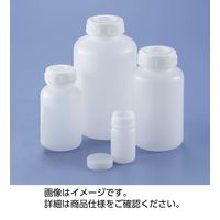 サンプラテック ポリ広口瓶（PE 中栓付） WP-100CS 31310885 1箱（200本入）（直送品）
