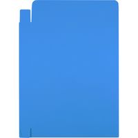 ムトウユニパック 角1 胴貼 ブルー（120） 11186406 1箱（250枚入）（直送品）