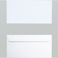 ムトウユニパック 洋長3 白封筒C10 スーパーホワイト 100 ワクナシ 11700324 1箱（500枚入）（直送品）
