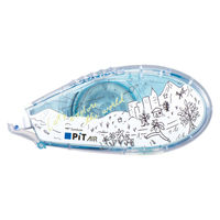 トンボ鉛筆 テープのりピットエアー5m巻旅人柄 PN-MASM5G01 1個