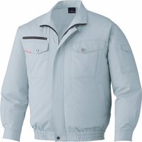 自重堂 制服百科 空調服長袖ブルゾン（服単品） アースグリーン EL 87050（直送品）