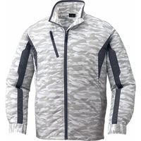 自重堂 制服百科 空調服長袖ジャケット（服単品） シルバーカモフラ LL 87060（直送品）