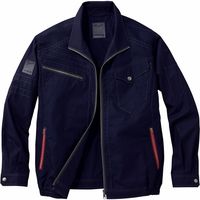 自重堂 制服百科 空調服長袖ブルゾン（服単品） ネービー M 54070（直送品）