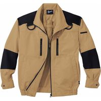 自重堂 制服百科 空調服長袖ブルゾン（服単品） キャメル 5L 54080（直送品）