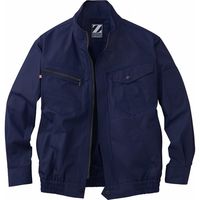 自重堂 制服百科 空調服長袖ブルゾン（服単品） ネービー SS 74020（直送品）