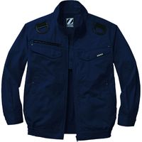 自重堂 制服百科 空調服長袖ブルゾン（服単品） ネービー S 74120（直送品）