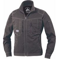 自重堂 制服百科 ストレッチ長袖ジャンパー スチールグレー M 75700（直送品）