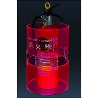 消火器ボックス 据置型 蛍光ピンク SK-FEB-FG330（直送品）
